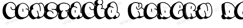 Constacia Modern Deco字体转换